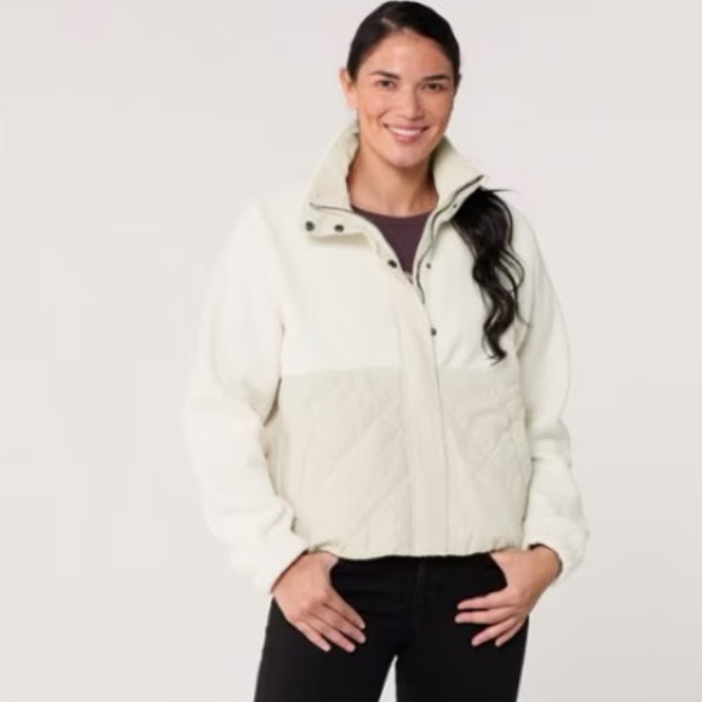 Vuori Highlands Sherpa Fleece Jacket XS Natural//Dune